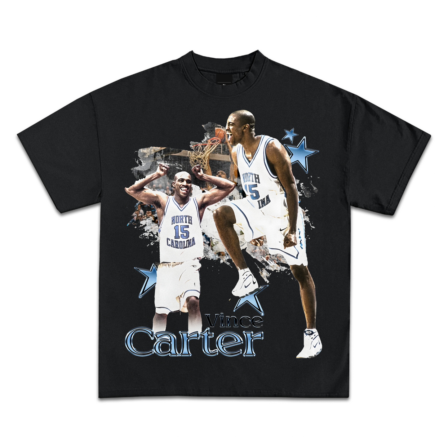 Vince Carter North Carolina Graphic T-Shirt
