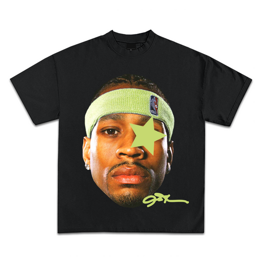 Allen Iverson Star Signature Graphic T-Shirt