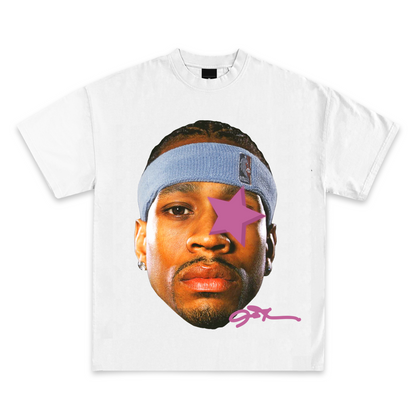 Allen Iverson Star Signature Graphic T-Shirt