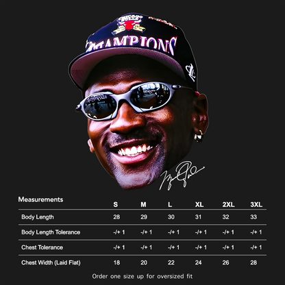 Michael Jordan Goggles Graphic T-Shirt