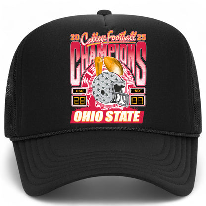 Ohio State Football 2025 Champions Trucker Hat