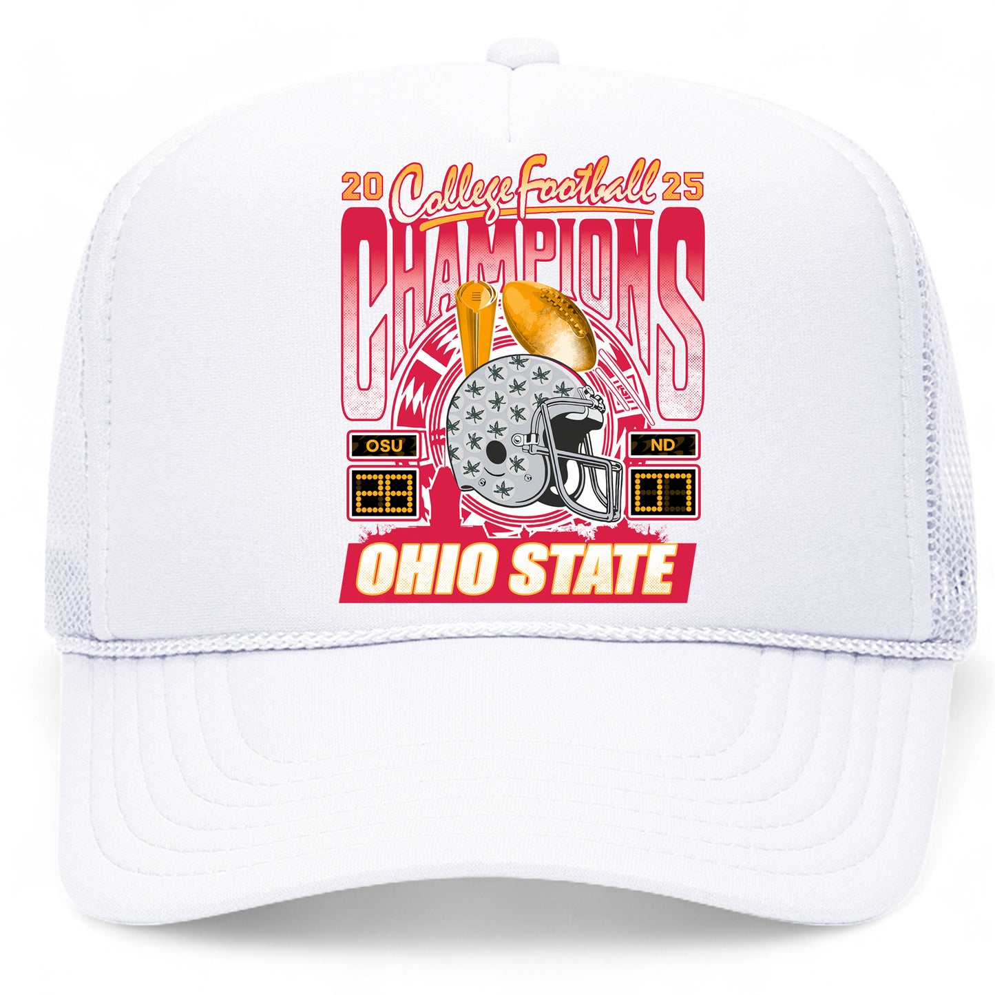 Ohio State Football 2025 Champions Trucker Hat