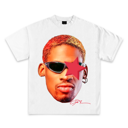 Dennis Rodman Star Signature Graphic T-Shirt