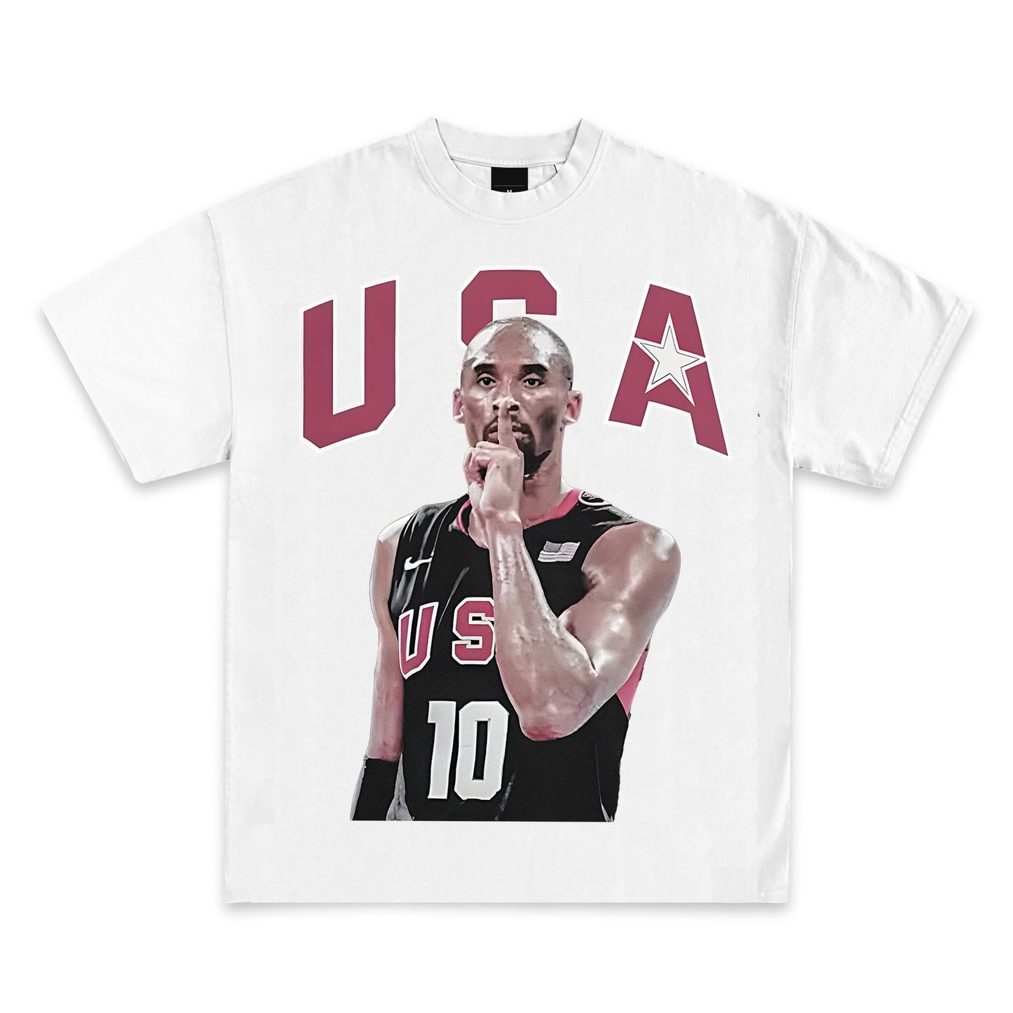 Kobe Bryant Shhh USA Graphic T-Shirt