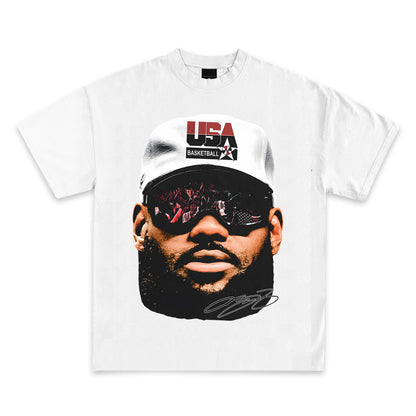 Lebron James Olympic Goggles Graphic T-Shirt