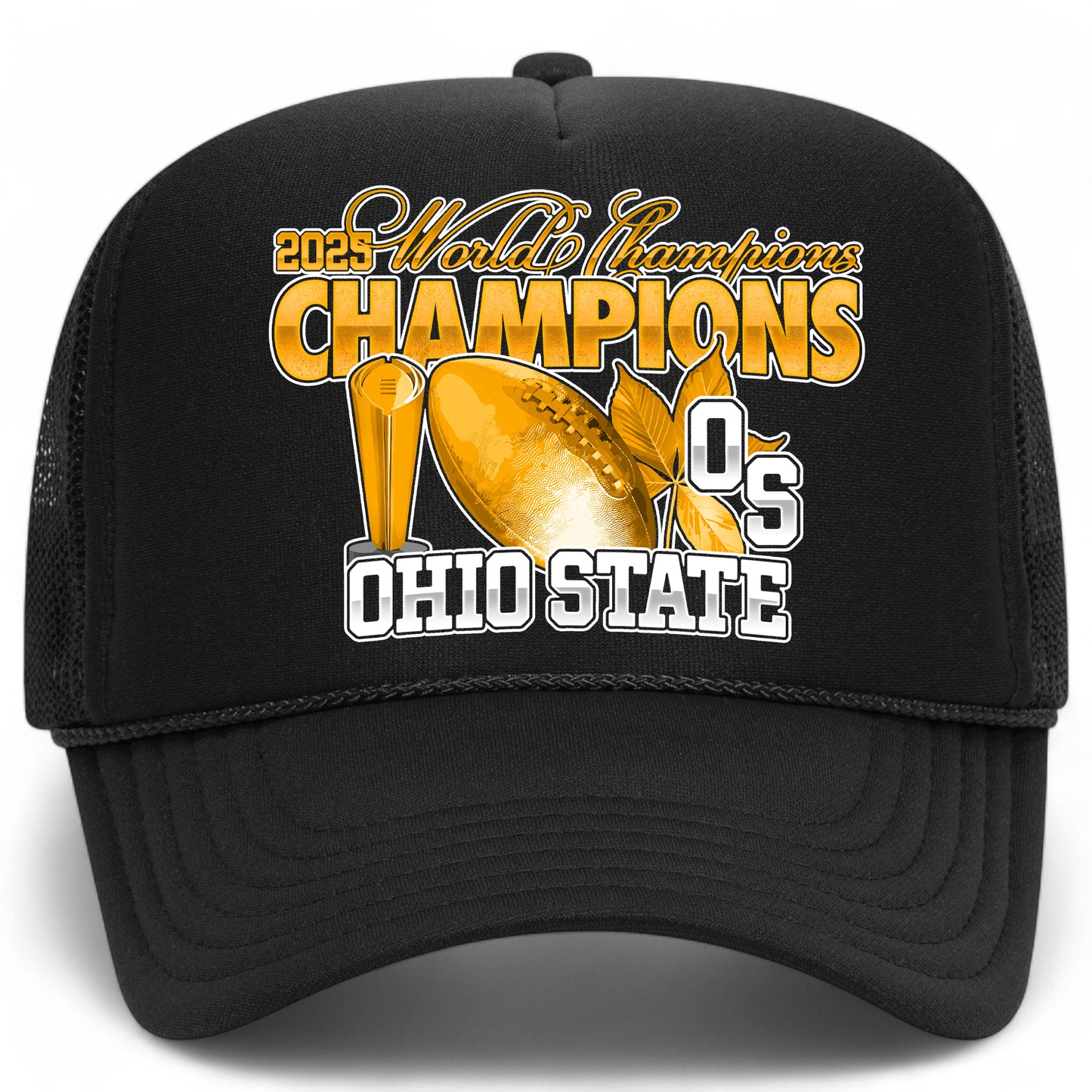 Ohio State Football 2025 Champions V-2 Trucker Hat